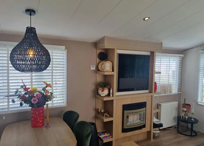 Stacaravan 161 Bongerd 5 Sterren Gezin 5 Personen Maximaal 2 Volwassenen Kamp alanı